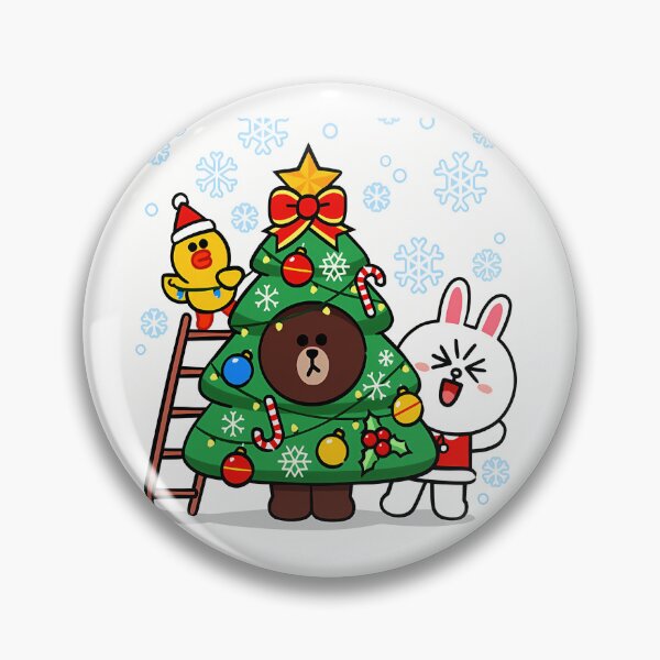 Item preview, Adorable Brown Bear And Cony Christmas designed and sold by Quorplix-art.