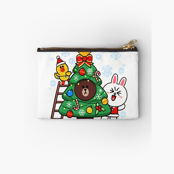 Item preview, Adorable Brown Bear And Cony Christmas designed and sold by Quorplix-art.