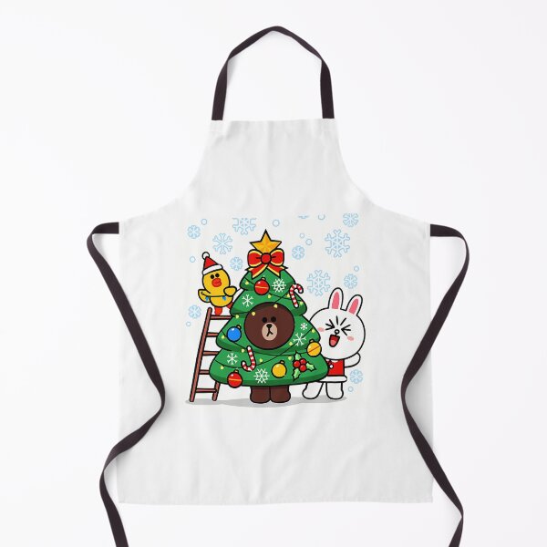 Item preview, Adorable Brown Bear And Cony Christmas designed and sold by Quorplix-art.