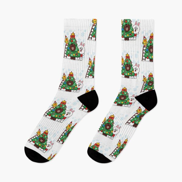 Item preview, Adorable Brown Bear And Cony Christmas designed and sold by Quorplix-art.