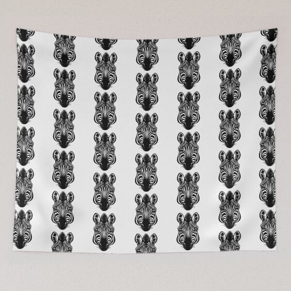 Item preview, Illustration Of Zebra Head designed and sold by 22Coolidea.