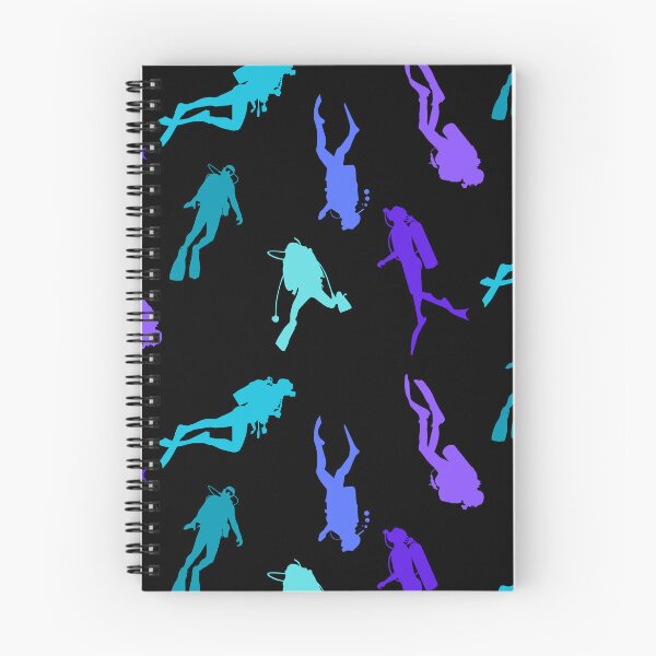 Item preview, scuba diving print, colorfull pattern for diving addict designed and sold by in-leggings.
