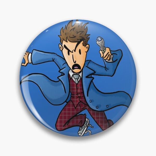 Item preview, 14th Doctor designed and sold by hillsidecomics.