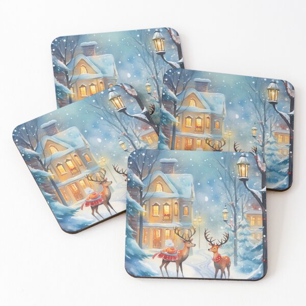 Item preview, Christmas Reindeer Parade designed and sold by cute-animals99.