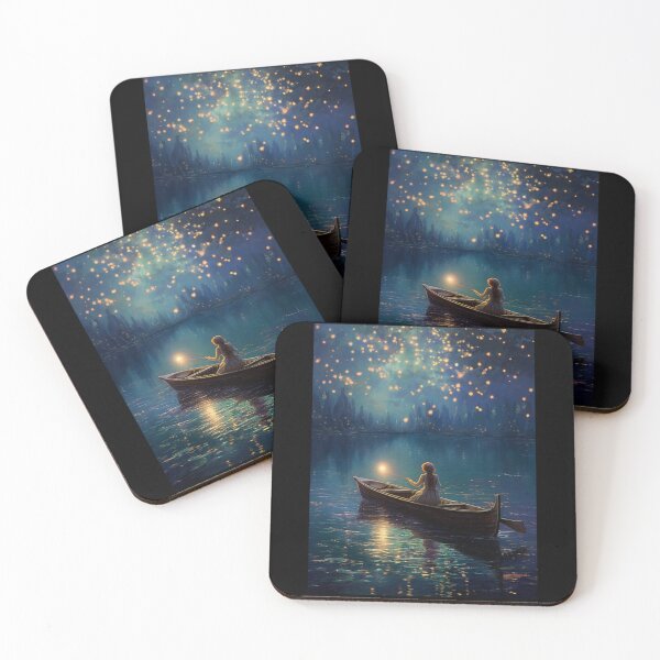 Item preview, Twinkling Stars On The River designed and sold by CamilleNorris.
