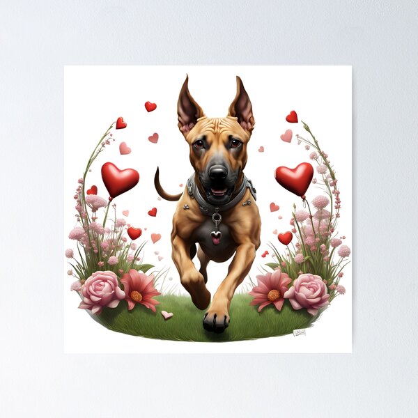 Item preview, Cute playful Thai Ridgeback Dog designed and sold by Kaleddis.