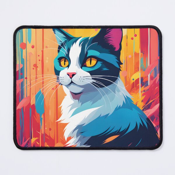 Item preview, Vibrant Cat Feline Palette designed and sold by GiStudioLab.