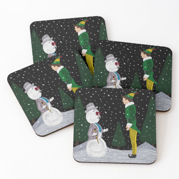 Item preview, (painted) buddy and leon the snowman talking about life designed and sold by Soulfate.
