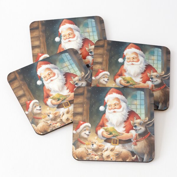 Item preview, Santas Magical Reindeer Feast designed and sold by cute-animals99.