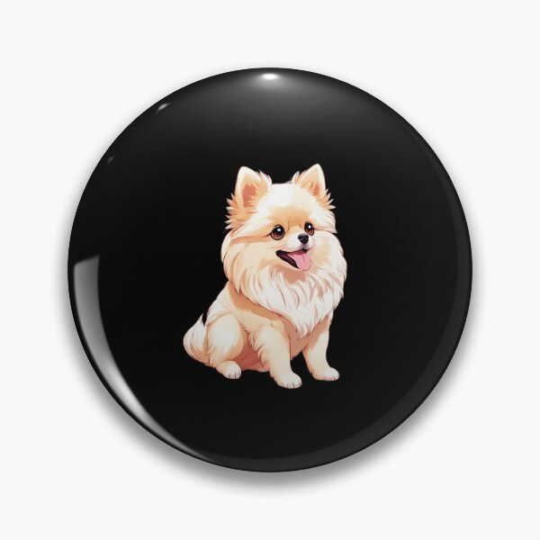 Artikelvorschau, Fluffball Love Pomeranian Welpe entworfen und verkauft von macadolie.