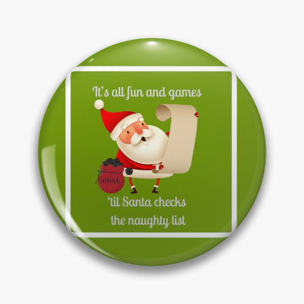 Item preview, Santa's naughty list designed and sold by 3TSMVB.