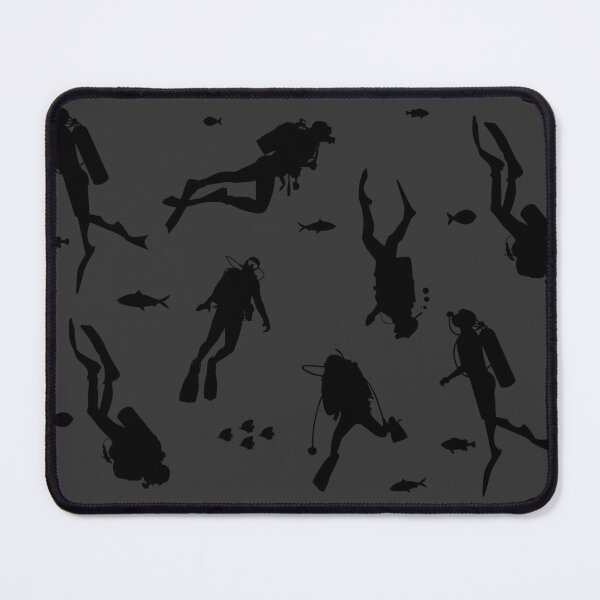 Item preview, scuba diving and fishes, pattern for diving addict designed and sold by in-leggings.