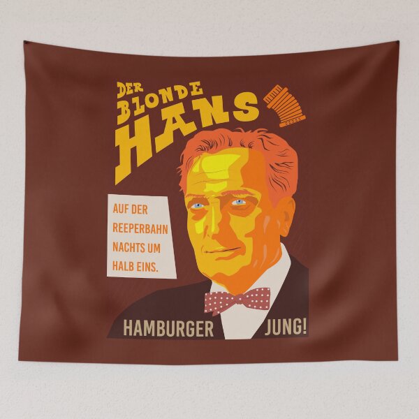 Item preview, Hans Albers Tribute - Timeless Elegance in Classical Portrait Design designed and sold by Boogosh.