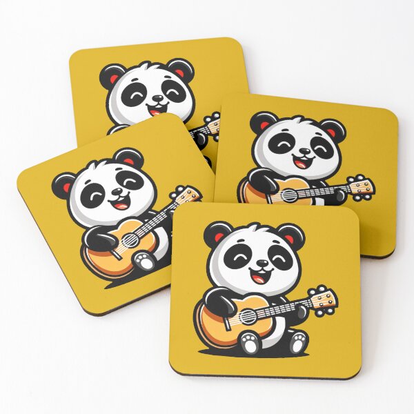 Item preview, Musical Panda Joy: Guitar Serenade designed and sold by TooniversalHub.