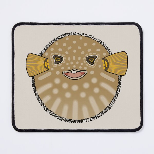 Item preview, White-Spotted Puffer Fish designed and sold by fishingpiano.