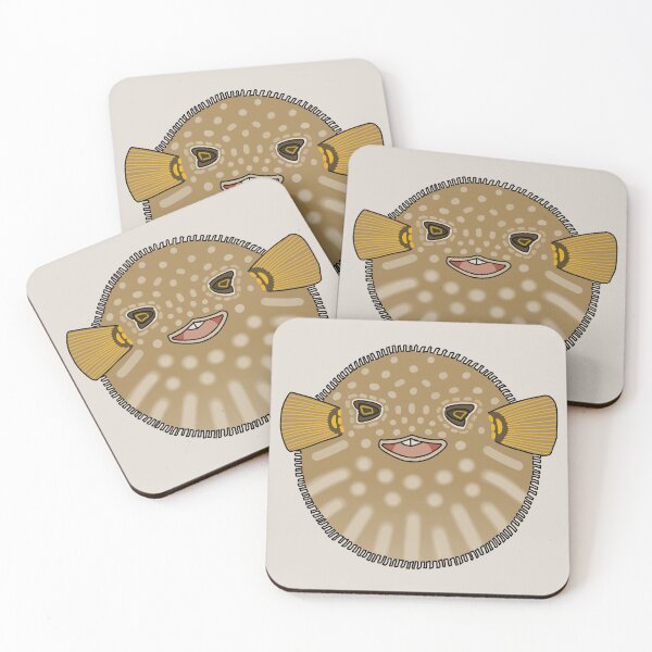 Item preview, White-Spotted Puffer Fish designed and sold by fishingpiano.