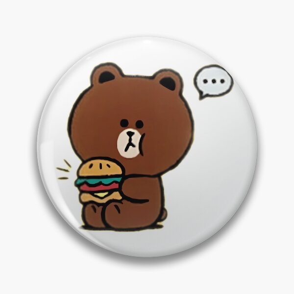 Item preview, Brown - Eating A Burger designed and sold by Quorplix-art.