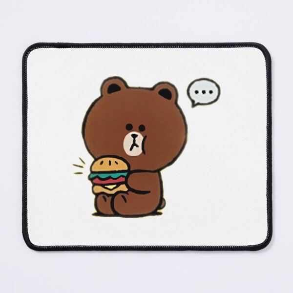 Item preview, Brown - Eating A Burger designed and sold by Quorplix-art.