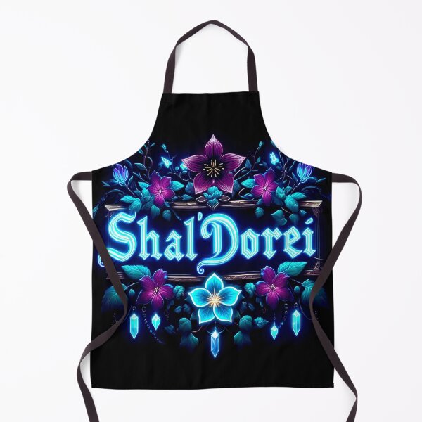 Item preview, Nightborne / Shal'dorei World of Warcraft Inspired Neon Crest designed and sold by CandyCrab.