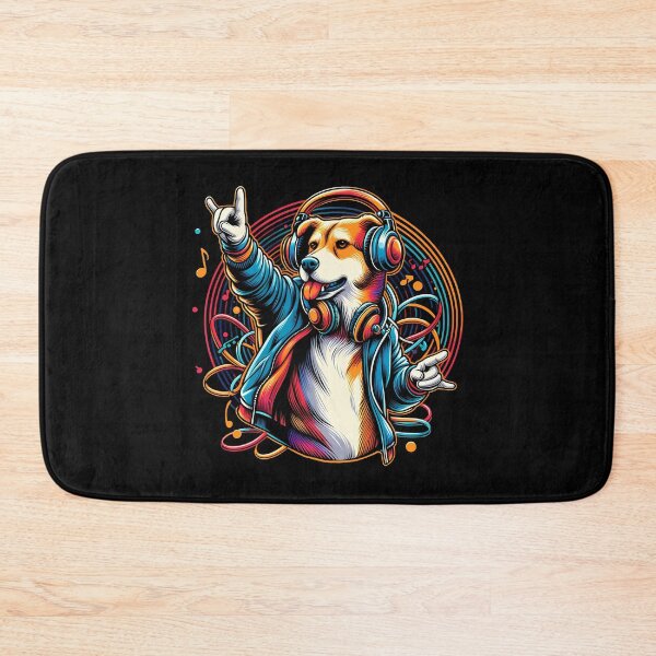 Item preview, Dancing Dog With Headphone designed and sold by melvtec.