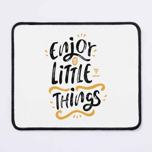 Item preview, Enjoy the Little Things. Creative typography designed and sold by BRUNTadventures.