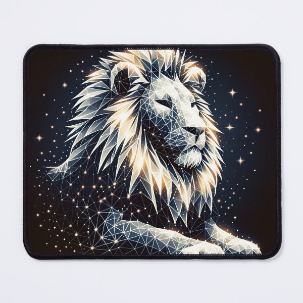 Item preview, Regal Radiance: The Polygonal Lion King designed and sold by Nick Seidel.