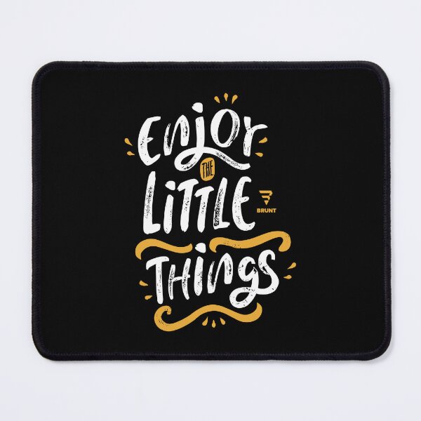 Item preview, Enjoy the Little Things. Creative typography designed and sold by BRUNTadventures.