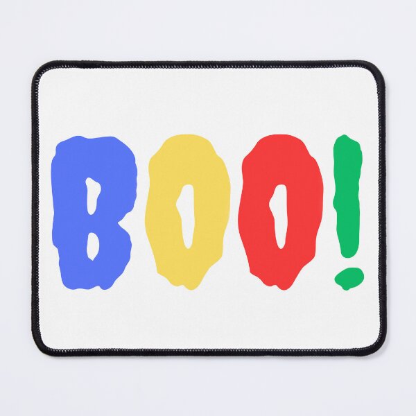 Item preview, Cheerful "Boo!" designed and sold by MoodThreads.