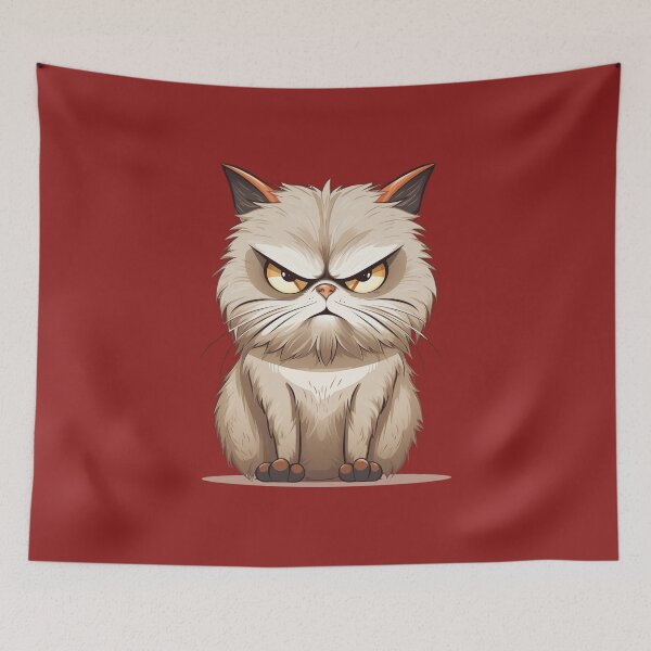 Item preview, Judgmental Cat is not happy about your behaviour designed and sold by Sp3ctrumOfColor.