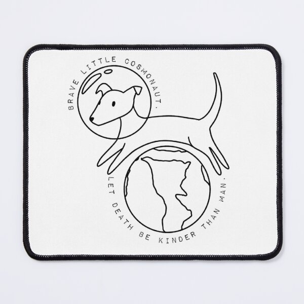 Item preview, Laika the space dog designed and sold by RegMakesArt.