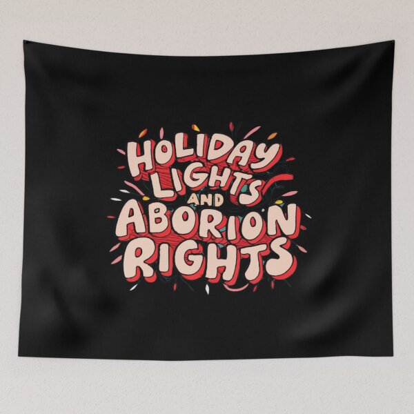 Artikelvorschau, „Festive Rights Beacon Tee: Weihnachtslichter“ entworfen und verkauft von AI-volution.