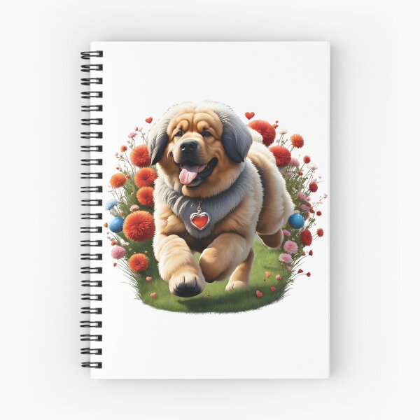 Item preview, Cute playful Tibetan Mastiff designed and sold by Kaleddis.