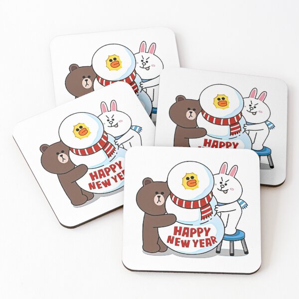 Item preview, brown and cony - happy new year designed and sold by Quorplix-art.