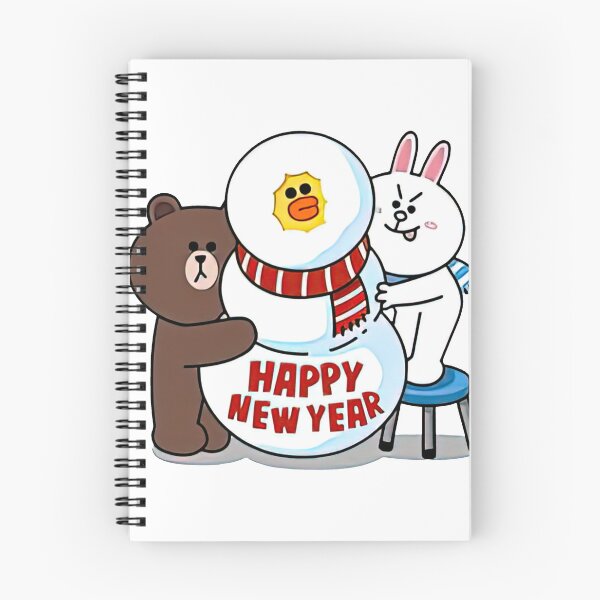 Item preview, brown and cony - happy new year designed and sold by Quorplix-art.