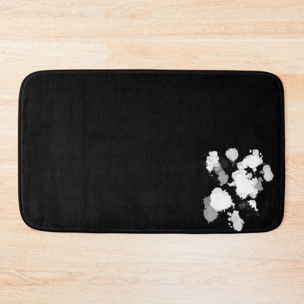 Item preview, Grey and White Ink Splotches designed and sold by Mothrrr.