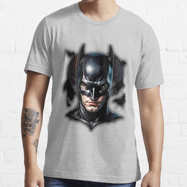 The Batman Tri-Blend T-Shirt White