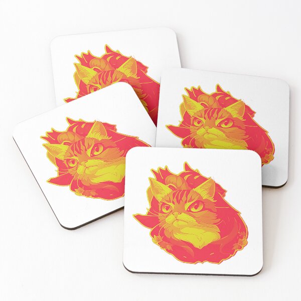 Item preview, cat red 1 designed and sold by kuikai123.