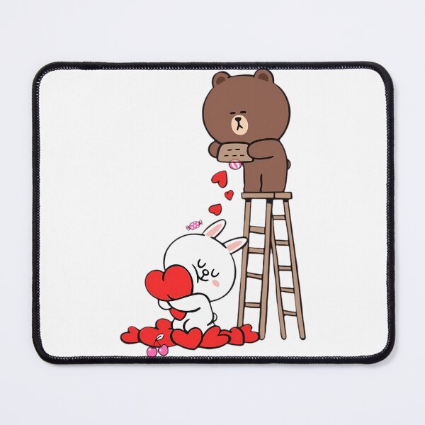 Item preview, Brown And Cony Love Heart designed and sold by Quorplix-art.