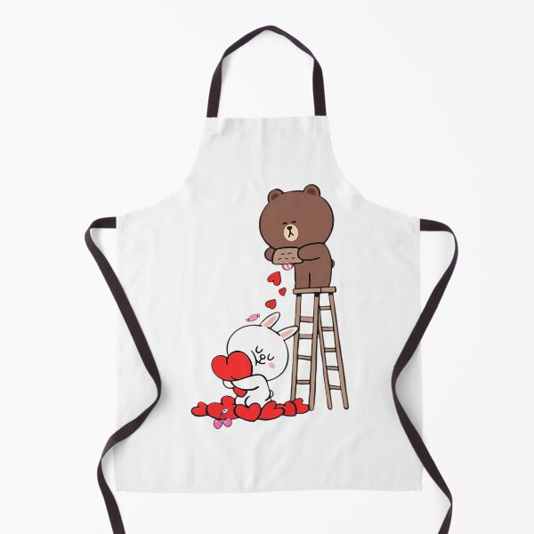 Item preview, Brown And Cony Love Heart designed and sold by Quorplix-art.