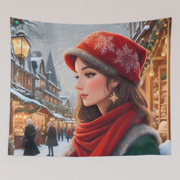Item preview, Merry Muse, Daughters Christmas Reverie - No.4 Natalia designed and sold by BALMYPRINTEMPS.