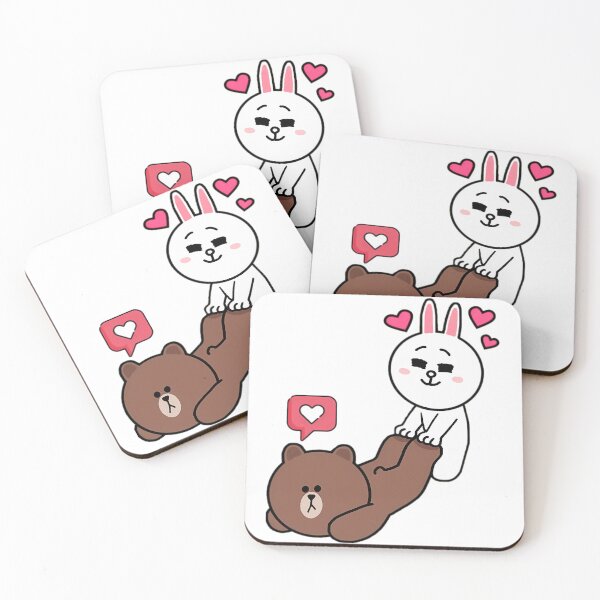 Item preview, Brown And Cony Love designed and sold by Quorplix-art.