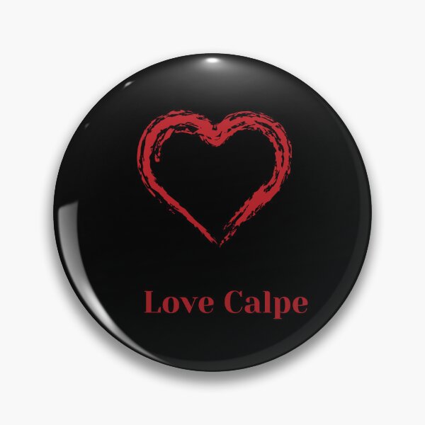 Item preview, Love Calpe Design With Red Love Heart designed and sold by MarieSusan.