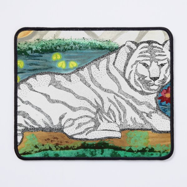 Item preview, The white tiger designed and sold by Kiruthikaarts.
