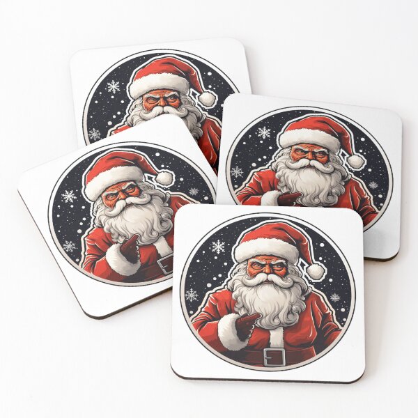 Item preview, Dark Side Santa | Sticker, T-Shirt designed and sold by NicolasGlowArt.