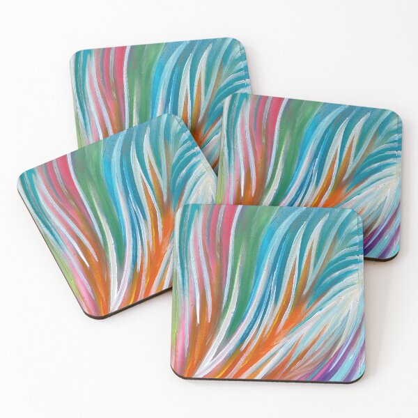 Item preview, Colorful abstract palm designed and sold by MatrixTattoo.