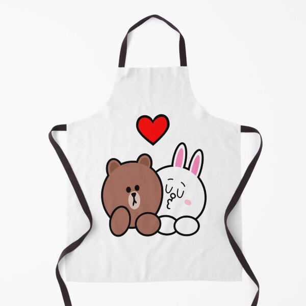Item preview, Brown Bear & Cony In Love designed and sold by Quorplix-art.