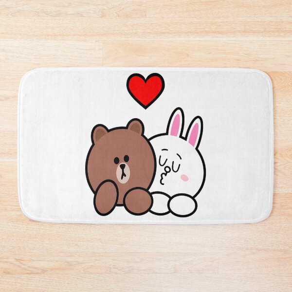 Item preview, Brown Bear & Cony In Love designed and sold by Quorplix-art.