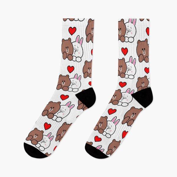 Item preview, Brown Bear & Cony In Love designed and sold by Quorplix-art.