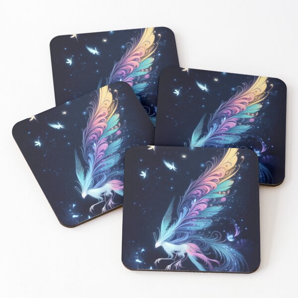 Item preview, Aesthetics, fairies, fireflies, birds, goblins, butterflies, dragonflies, pretty fantasy picture, perfect illustration designed and sold by Bernsteinhaus.