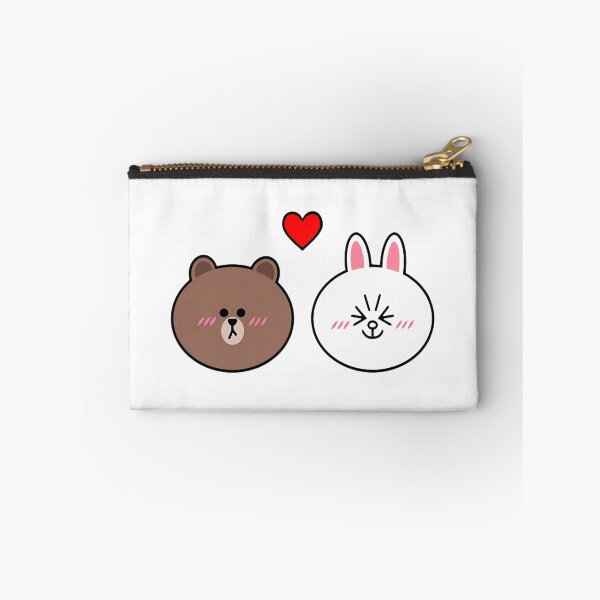 Item preview, Brown Bear And Cony Rabbit Line Friends Love designed and sold by Quorplix-art.